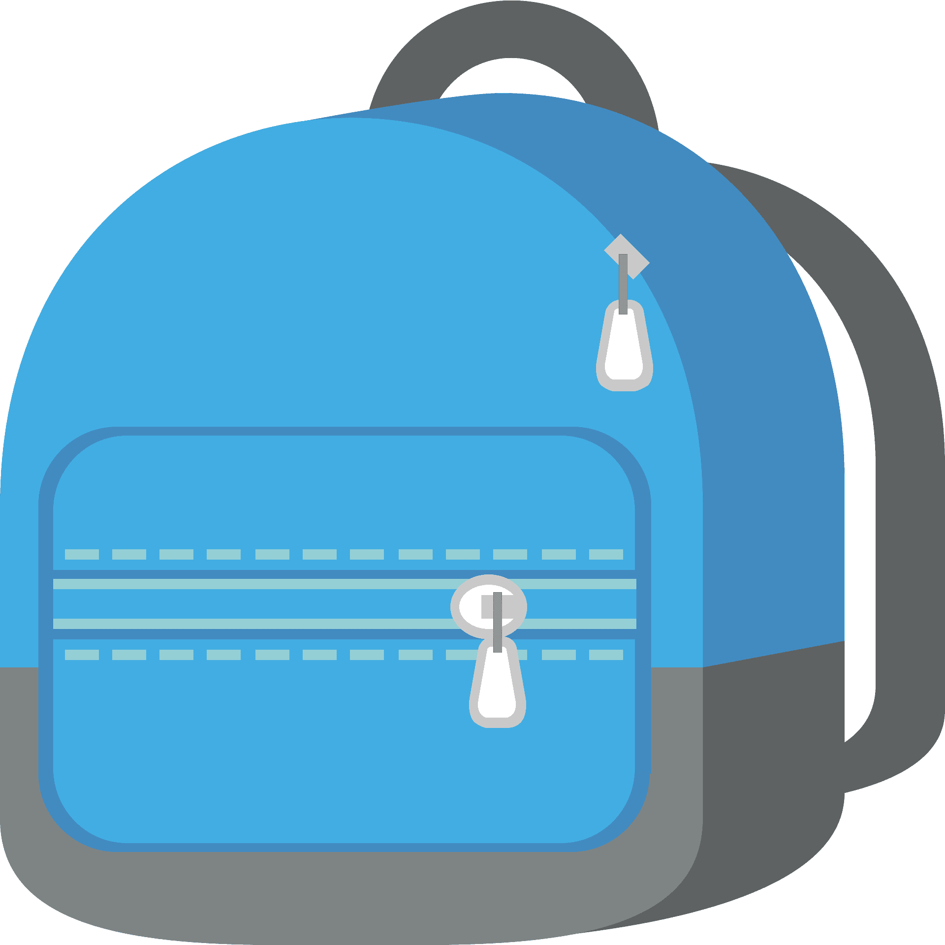 Backpack Free vector emoji on creazilla