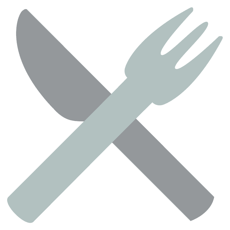 Fork and knife