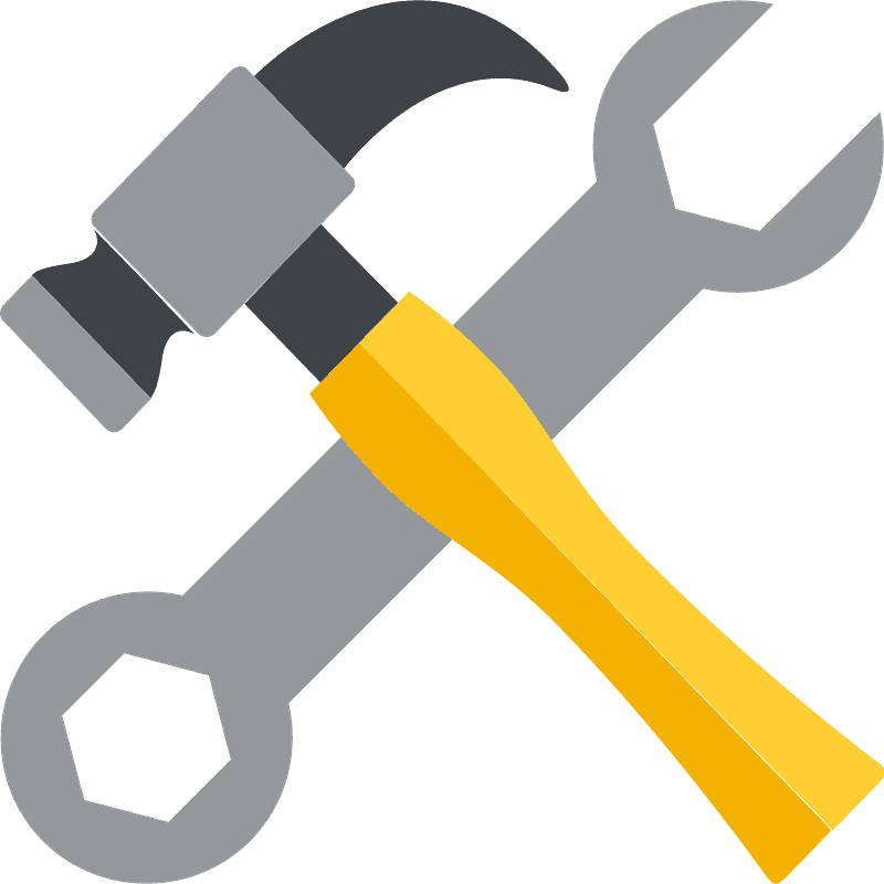 Hammer and wrench
