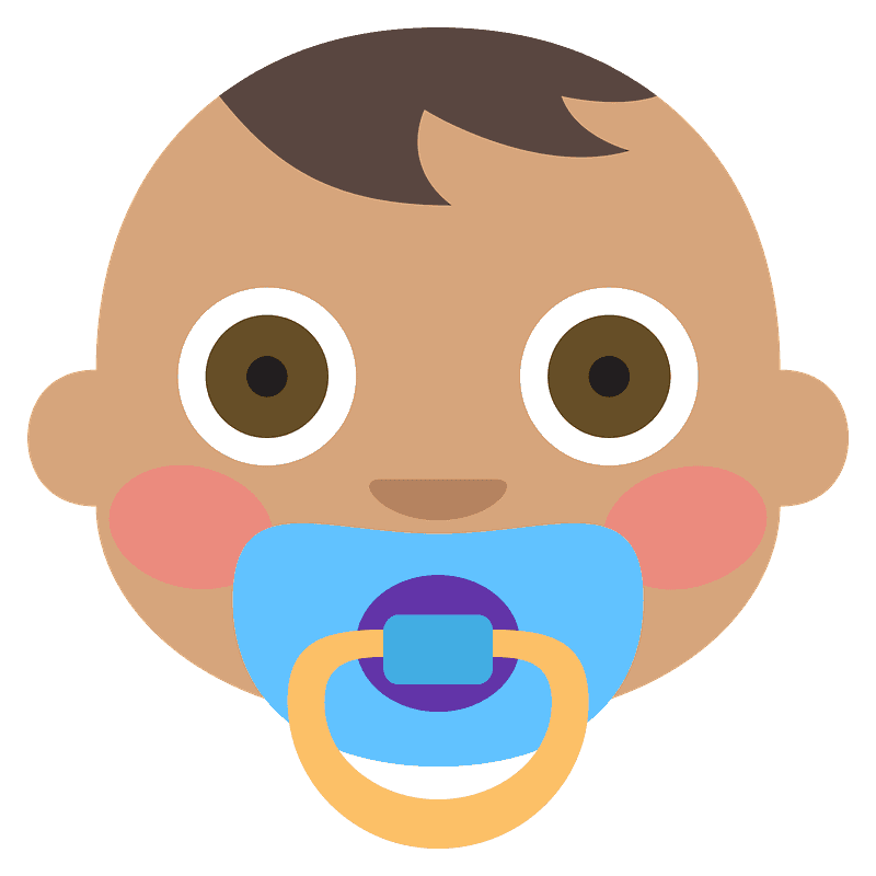 Warna kulit sedang bayi