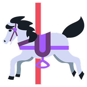 Carousel horse