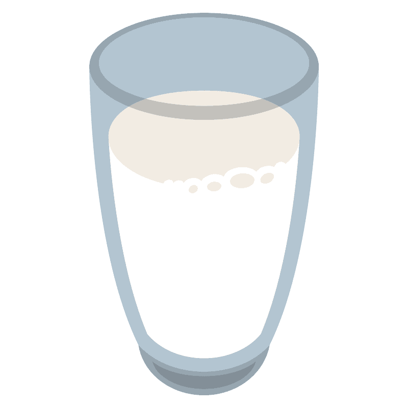 Glass of milk