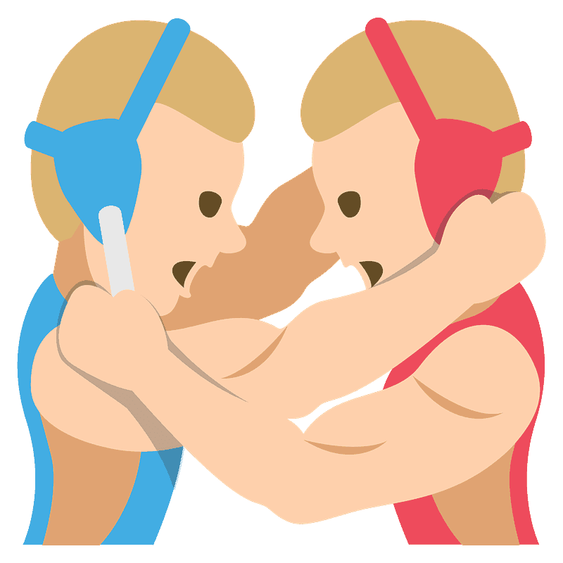 People wrestling