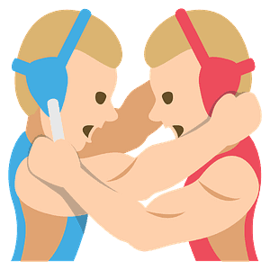 People wrestling