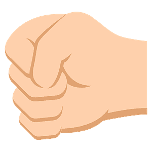 Left-facing fist