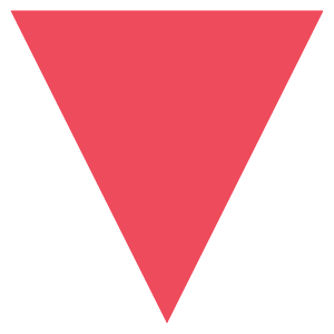 Red triangle pointed down