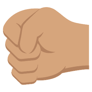 Left-facing fist