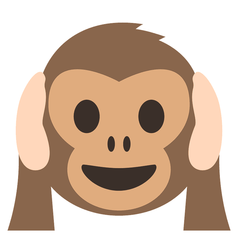 Hear-no-evil monkey