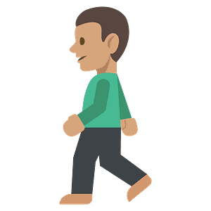 Person walking