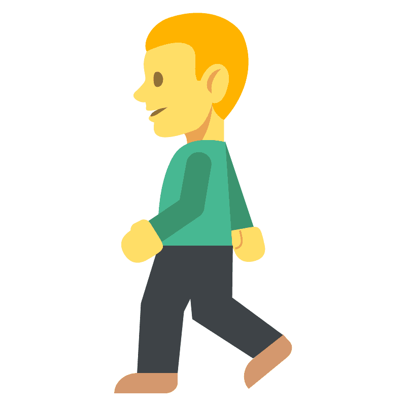 Person walking