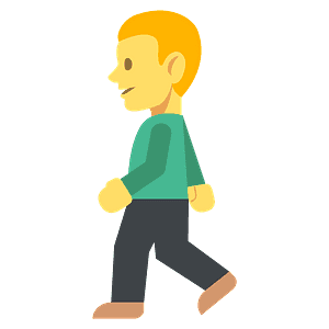 Person walking
