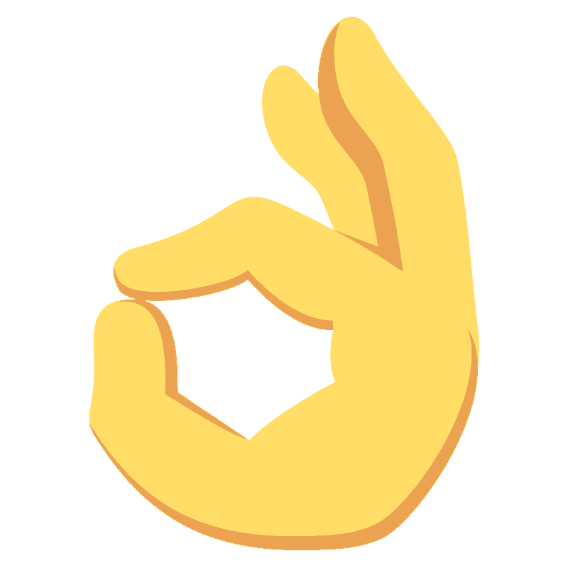 OK hand