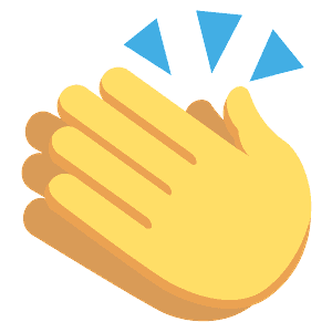 Clapping hands