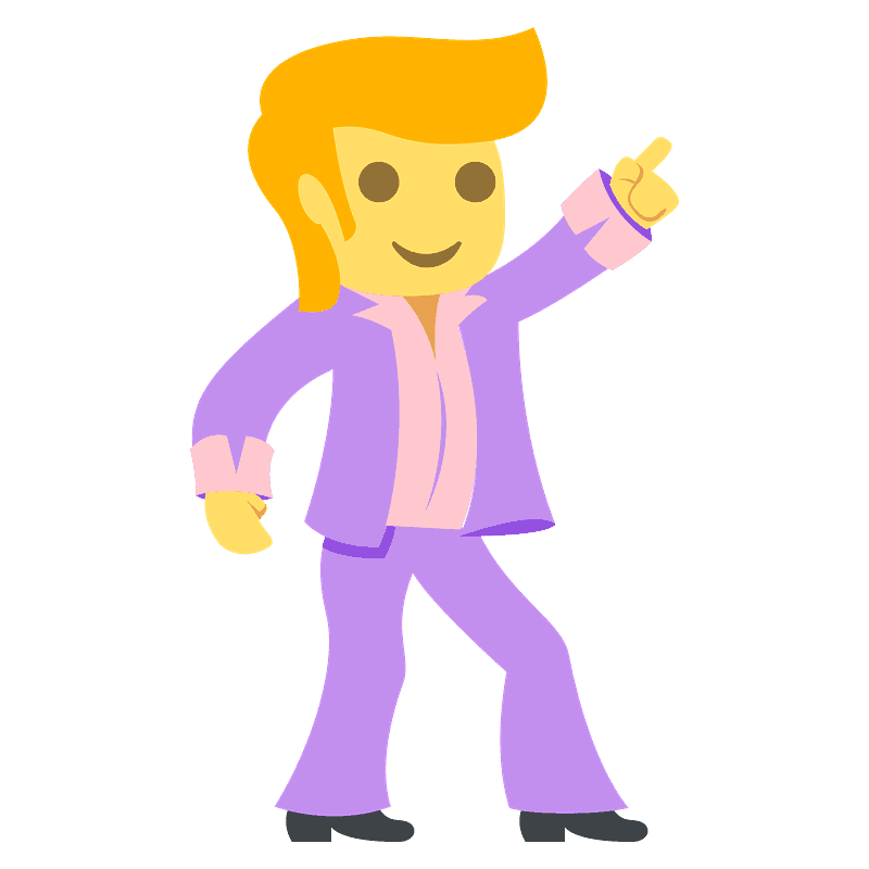 Man dancing