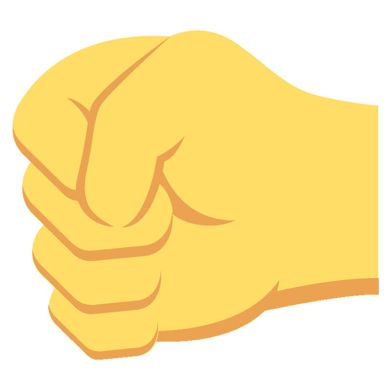 握右拳