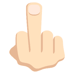 Middle finger