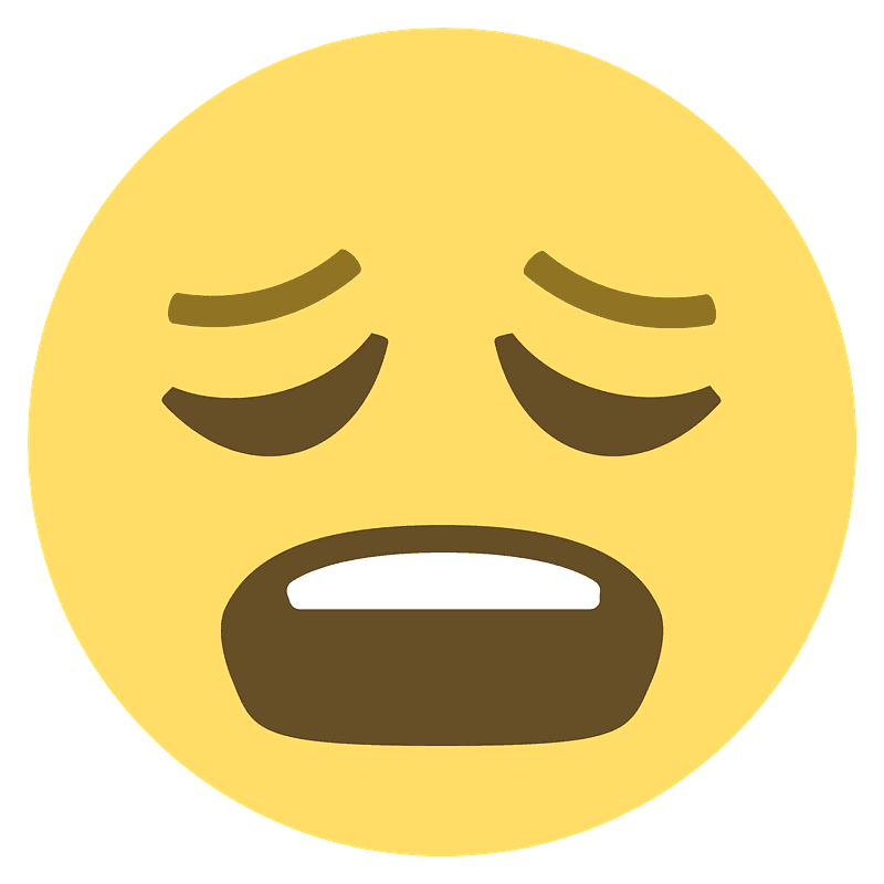 Weary face