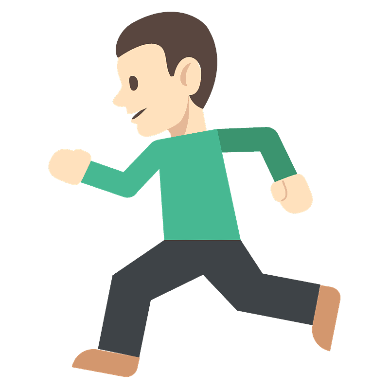 Person running