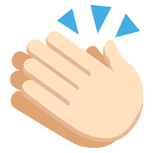 Clapping hands