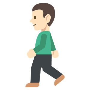 Person walking