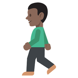 Person walking