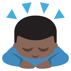 Person bowing