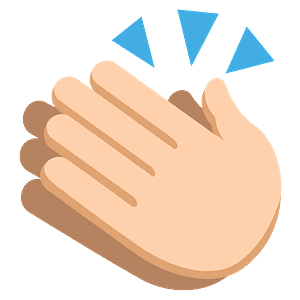 Clapping hands