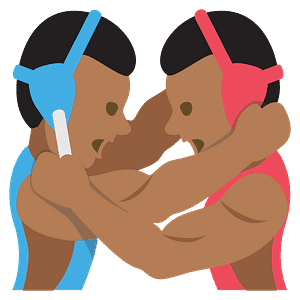 People wrestling