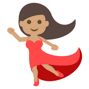 Woman dancing