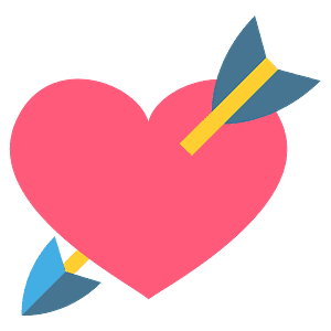Heart with arrow