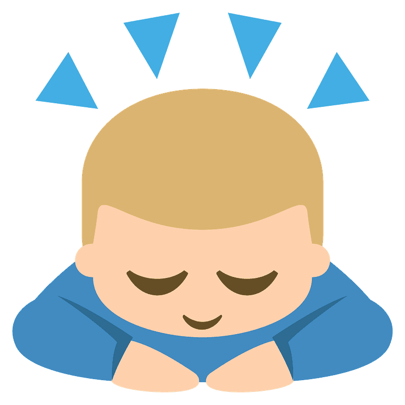 Person bowing