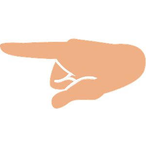 Pointing finger