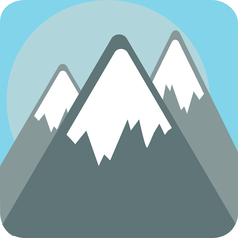 Snow-capped mountain