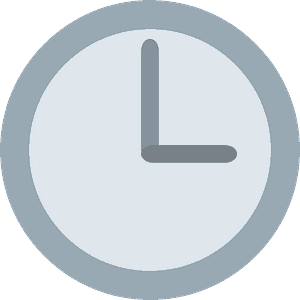 Three o’clock