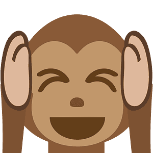 Hear-no-evil monkey