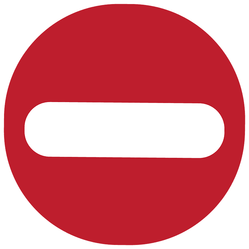 禁止通行
