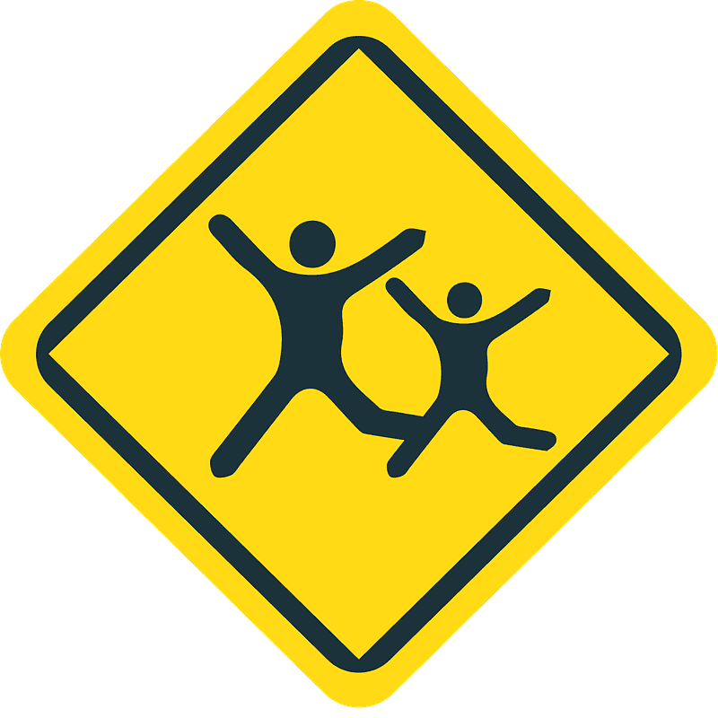 Children crossing