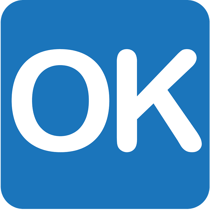 Значок «ОК»