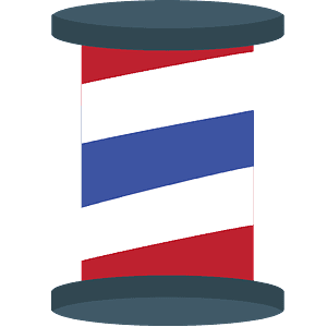 Barber pole - Free vector emoji on creazilla.com