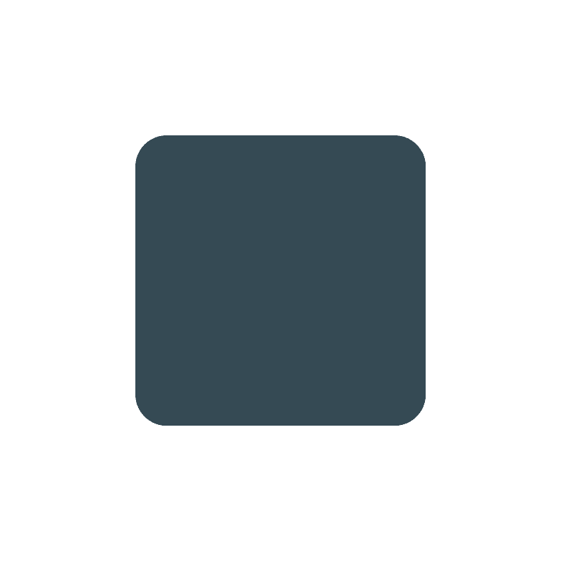Black medium-small square