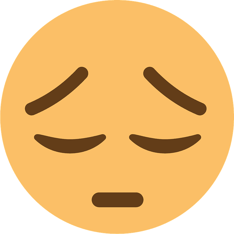 Pensive face