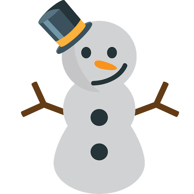 Snowman without snow