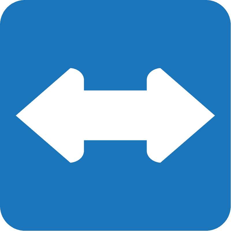 Left-right arrow