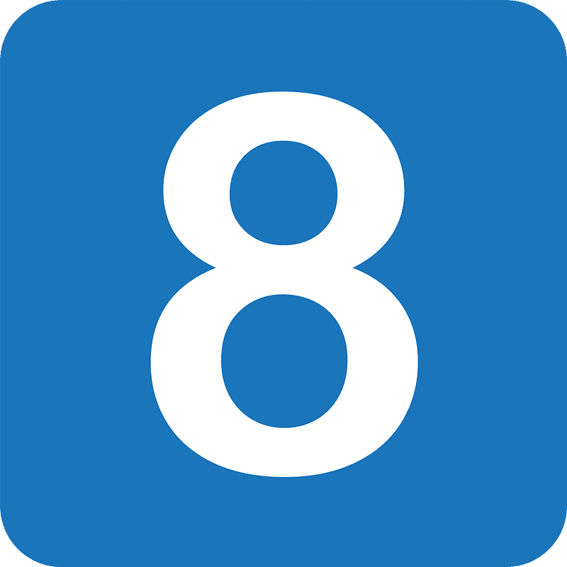 8 клавіша