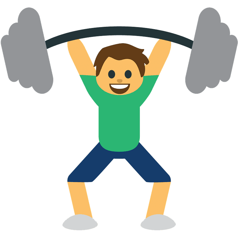 Person lifting weights