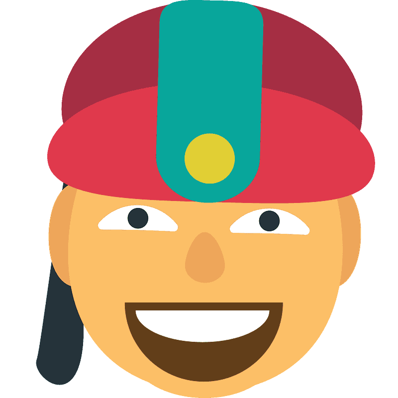 Kínai sapkás ember