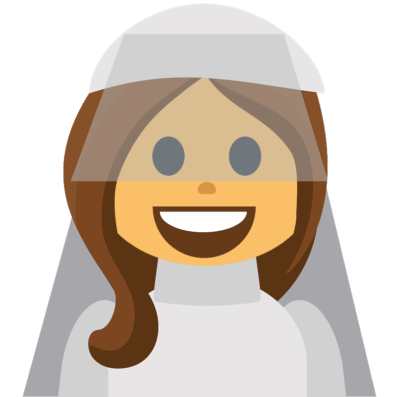 Person with veil