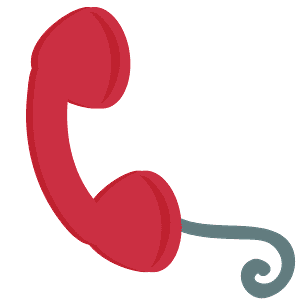 Telephone receiver - Free vector emoji on creazilla.com