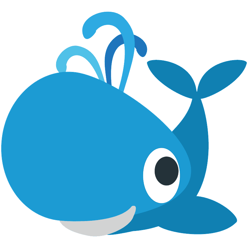 Spouting whale