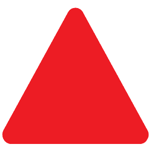 Red triangle pointed up